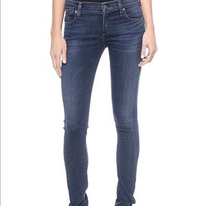 Citizens of Humanity low rise skinny jeans